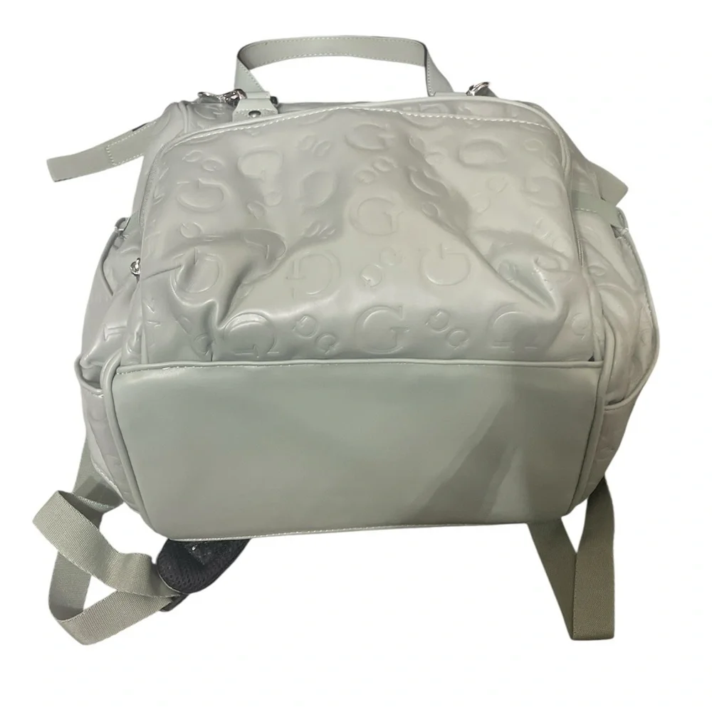 Guess Green Diaper Backpack - NWT - Picture 6 of 8